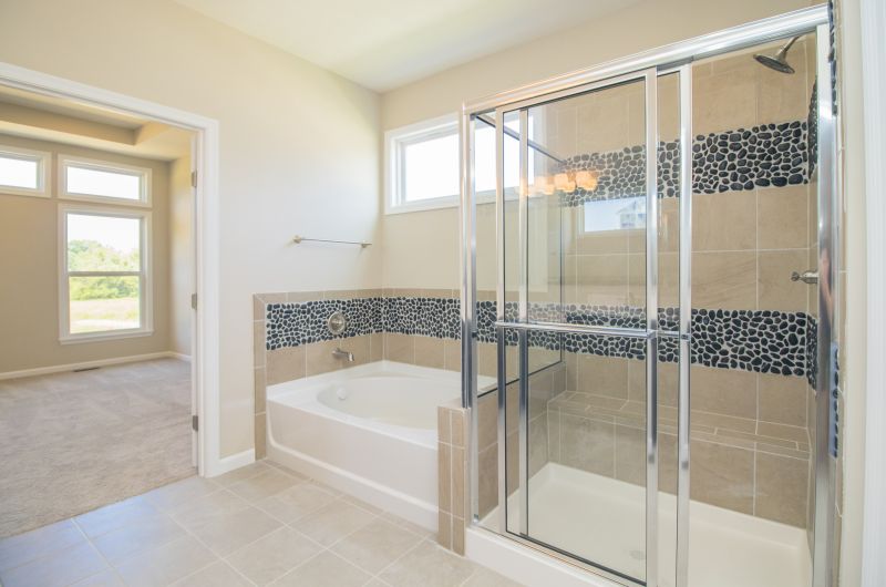 Glass Panel Shower Doors